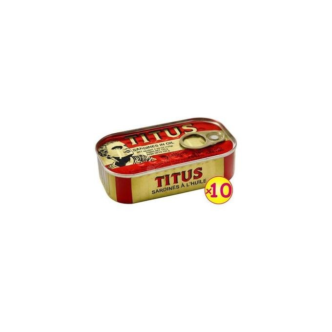Titus Sardine 125g X 10