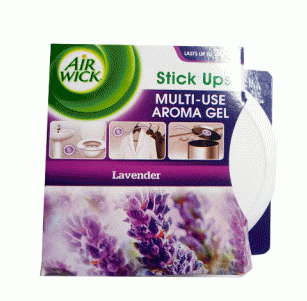 Air Wick Stick Up Freshener Gel - Lavender (30g x 24)