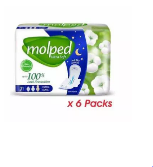 Molped sanitary pad by 8