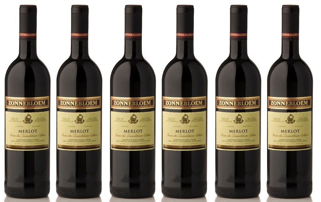 Zonnebloem Merlot  750mlx6 (RED)