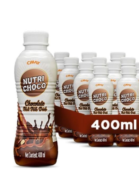 CWAY NUTRI CHOCO MALT MILK DRINK  12X400ML