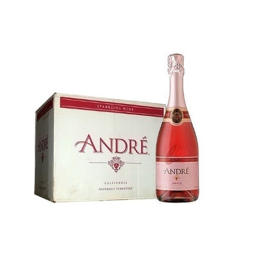 Andre Sparkling Wine Rose 75oml x 12 BOTTLES