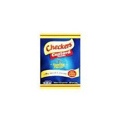 CHECKERS CUSTARD VANILA 400G X 12