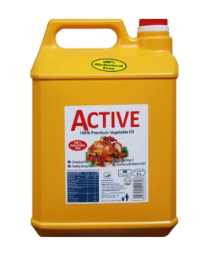 Active oil 5ltrs by 4pcs